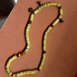 Artisan handmade mixed bead necklace